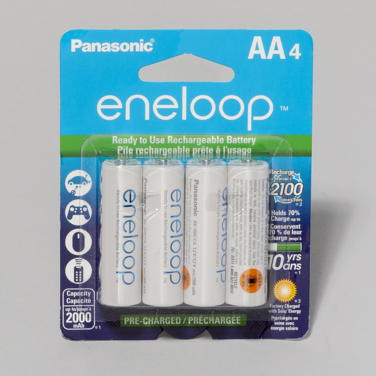 Panasonic Eneloop AA Rechargeable Batteries – Beau Photo Supplies Inc.
