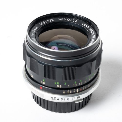 Used Minolta MC W.Rokkor- HG 35mm f2.8 - Image 2