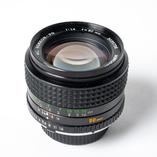 Used Minolta MC Rokkor-PG 50mm f1.4 - Image 2