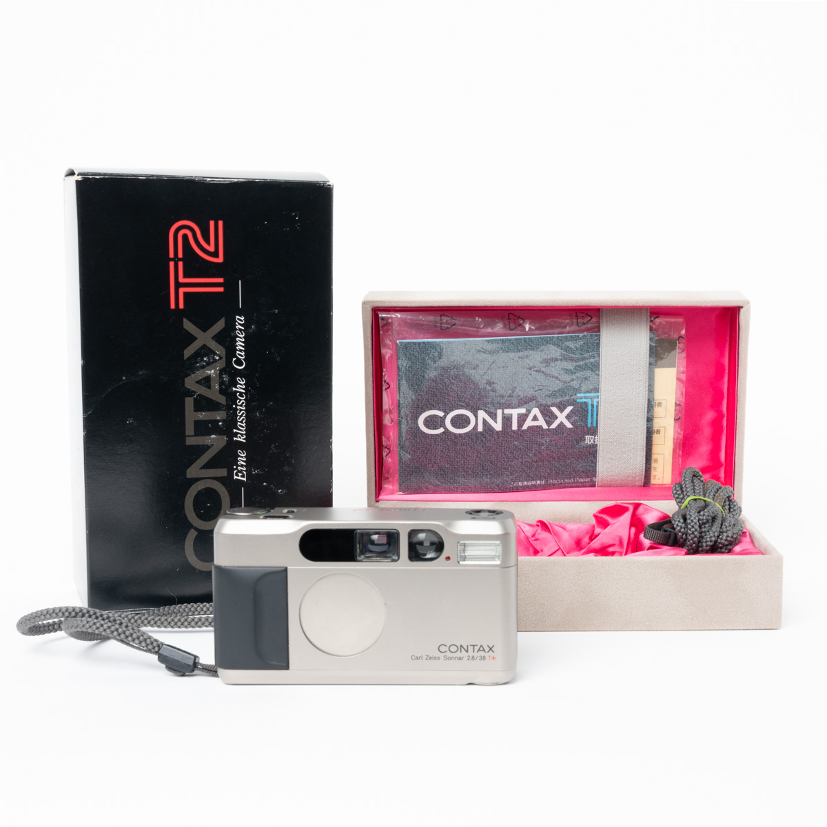 Contax T2 with box and manual